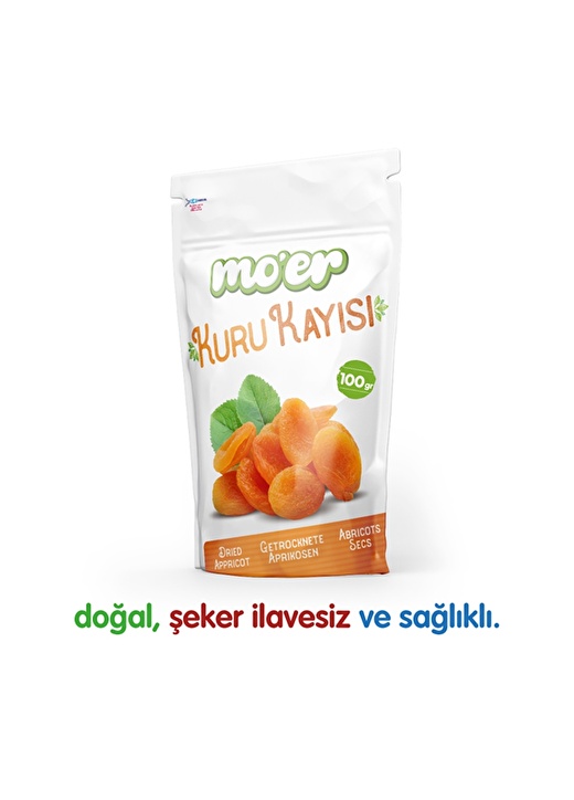 Mo'er Kuru Kayısı 100 Gr 2