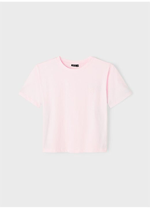 Lmtd Düz Pembe Kız Çocuk T-Shirt 13204083 3
