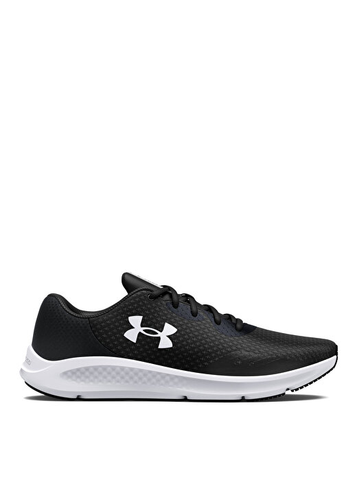 Under Armour Siyah - Beyaz Erkek Koşu Ayakkabısı 3024878 UA Charged Pursuit 3   3