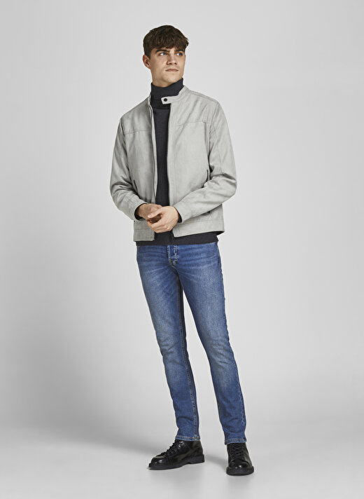 Jack & Jones Düşük Bel Skinny Fit  Erkek Denim Pantolon 12184473_JJIGLENN JORIGINAL MF 031 2