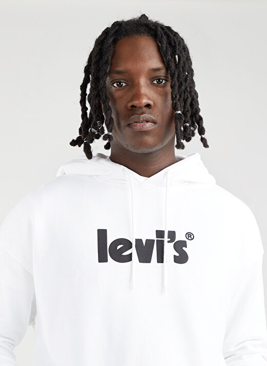 Levis A2639-0002 Lse_T2 Relaxed Graphic Kapüşonlu  Relaxed   Erkek Sweatshirt 2