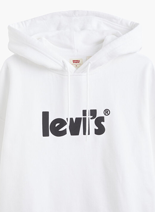 Levis A2639-0002 Lse_T2 Relaxed Graphic Kapüşonlu  Relaxed   Erkek Sweatshirt 3