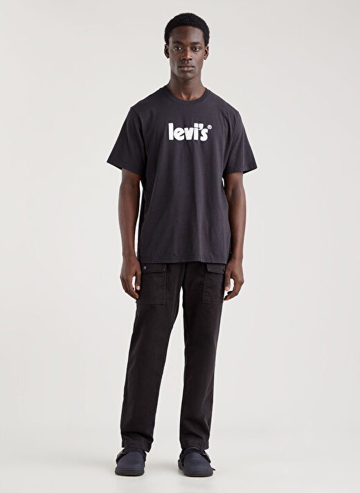 Levis A2082-0030 Lse_Ss Relaxed Fit Tee Bisiklet Yaka  Relaxed  Siyah Erkek T-Shirt 2