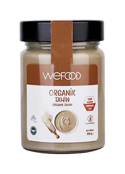 Wefood Organik Tahin (Yerli Susam) - 300 G 1