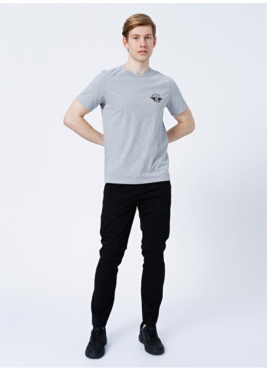 Dockers Slim Fit Beyaz Erkek Logo T-Shirt A1103-0060 2