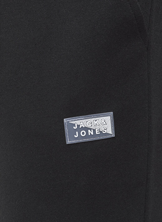 Jack & Jones 12184970_Jpstwill Jjair Sweatpants  Normal Bel Slim Fit Düz Siyah Erkek Eşofman Altı 3