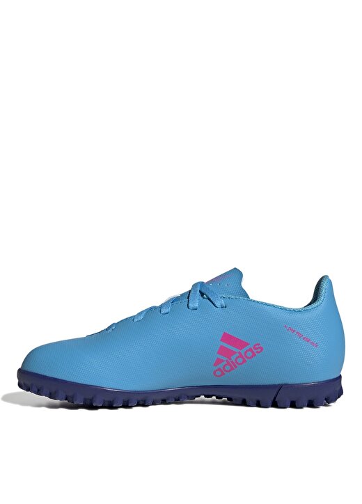Adidas Pembe - Mavi Erkek Çocuk Halı Saha Ayakkabısı - GW7532 X Speedflow.4 Tf J 2