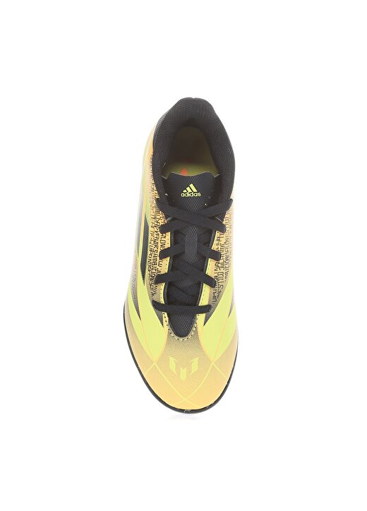 Adidas GW7430 X Speedflow Messi.4 Tf J Sarı - Siyah Erkek Halı Saha Ayakkabısı 4