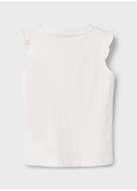 Name İt Düz Beyaz Kız Çocuk T-Shirt 13203213-Y 2