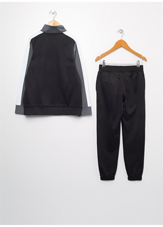 Under Armour Dik Yaka Normal Kalıp Siyah Erkek Çocuk Eşofman Takımı - 1373978-001 UA CB Knit Track Suit 2