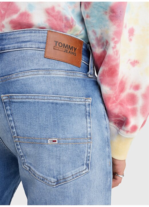 Tommy Jeans Normal Bel Slim Fit Erkek Denim Pantolon DM0DM13208-1A5_SCANTON SLIM BF1231 3