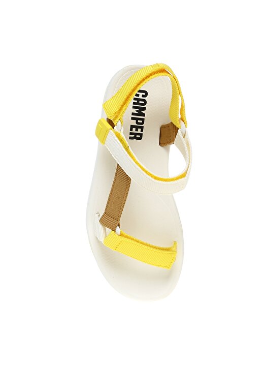 Camper Tekstil Sarı Kadın Sandalet K200958-014 4