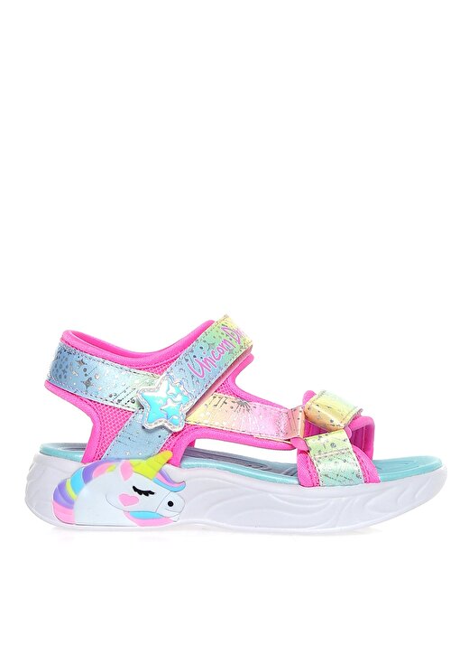 Skechers 302682L Pkmt Unicorn Dreams Sandal Çok Renkli Kız Çocuk Sandalet 1