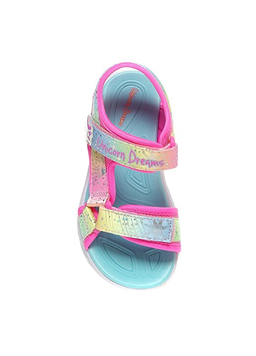 Skechers 302682L Pkmt Unicorn Dreams Sandal Çok Renkli Kız Çocuk Sandalet 4