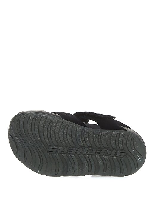 Skechers 92330N Bkcc Side Wave Siyah - Gri Erkek Çocuk Sandalet 3