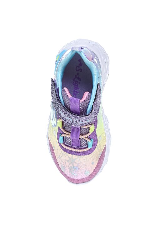 Skechers 302681N Prmt Unicorn Charmer-Twlght Çok Renkli Kız Çocuk Yürüyüş Ayakkabısı 4