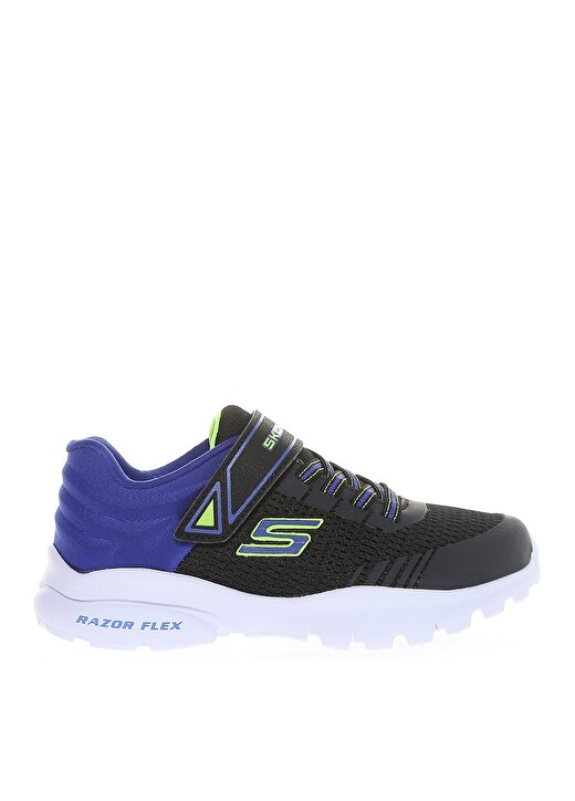 Skechers Siyah - Mavi Erkek Çocuk Yürüyüş Ayakkabısı 403781L BKRY RAZOR FLEX-MEZDER 1