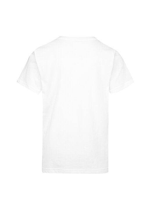 Nike Baskılı Beyaz Erkek Çocuk T-Shirt 95B252-001 JDB BACK TO BACK SS TEE 2