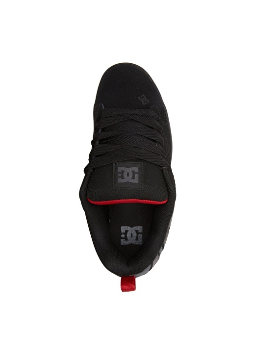 Dc Shoes ADYS100442-Byr Court Graffik Sq Siyah - Gri - Kırmızı Erkek Deri Lifestyle Ayakkabı 4