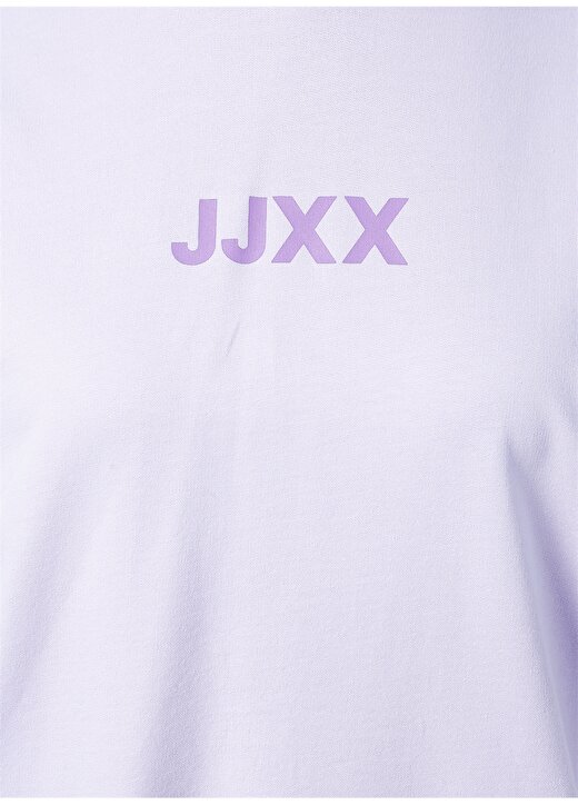 JJXX Kapüşonlu Rahat Kalıp Düz Lila Kadın Sweatshirt - Jxbeth Ls Loose Hoodie By 4