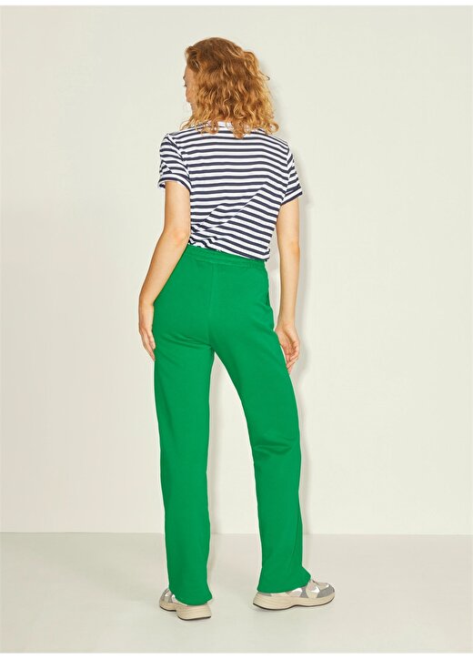 JJXX Jxcamilla Mw Regular Time Pants By Normal Bel Düz Yeşil Kadın Pantolon 3