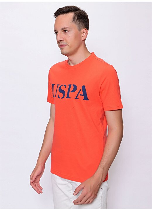 U.S. Polo Assn. Baskılı Kırmızı Erkek Polo T-Shirt GEARTIY022 1