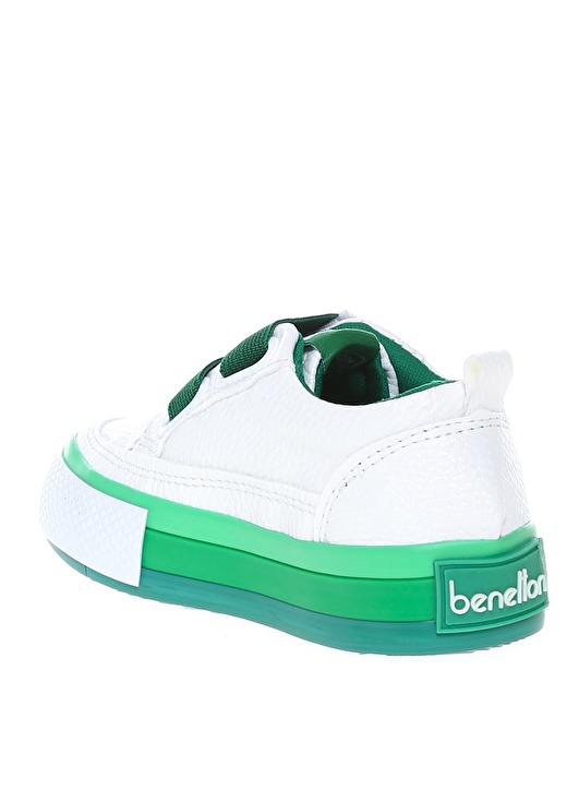 Benetton Beyaz - Yeşil Bebek Yürüyüş Ayakkabısı BN-30445 178-- 2