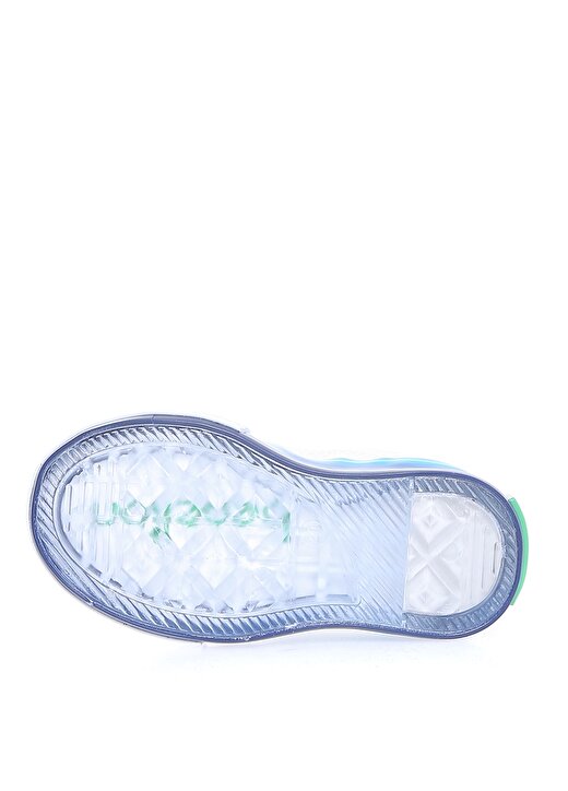 Benetton Beyaz - Mavi Bebek Yürüyüş Ayakkabısı BN-30445 688 3