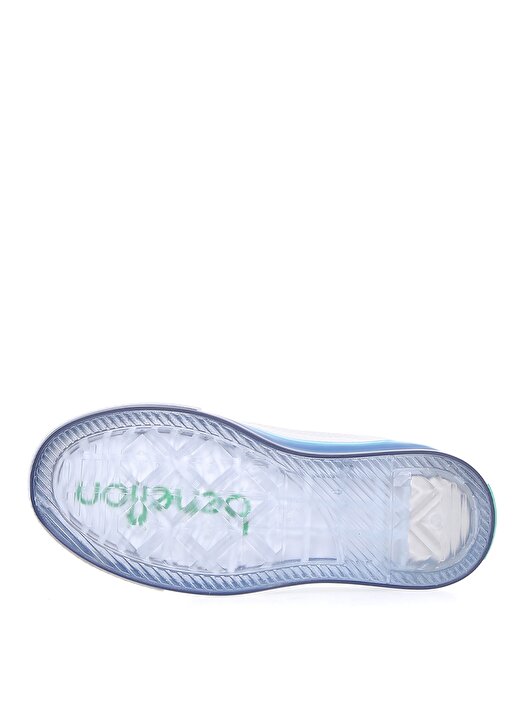 Benetton Beyaz - Mavi Erkek Çocuk Yürüyüş Ayakkabısı BN-30441 688 3
