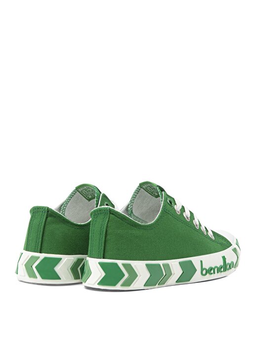 Benetton Yeşil Erkek Çocuk Keten Yürüyüş Ayakkabısı BN-30633 91 4