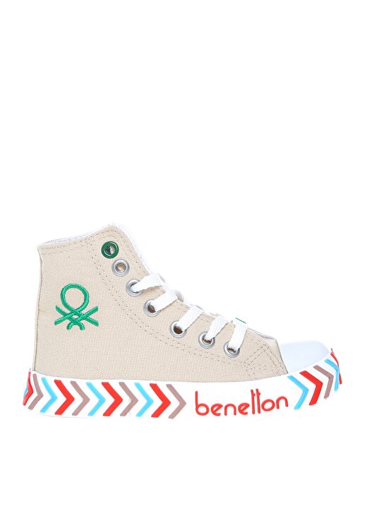 Benetton Bej Kız Çocuk Yürüyüş Ayakkabısı BN-30636 02- 1