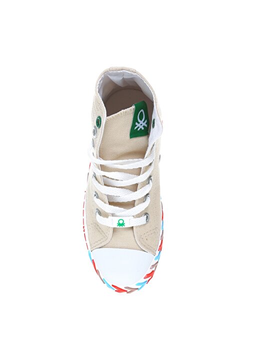 Benetton Bej Kız Çocuk Yürüyüş Ayakkabısı BN-30636 02- 4