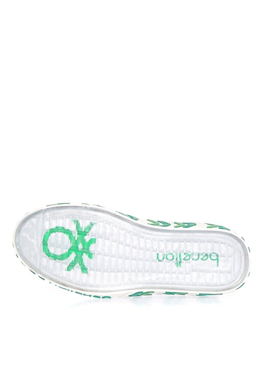 Benetton Beyaz Erkek Çocuk Keten Yürüyüş Ayakkabısı BN-30636 19 3