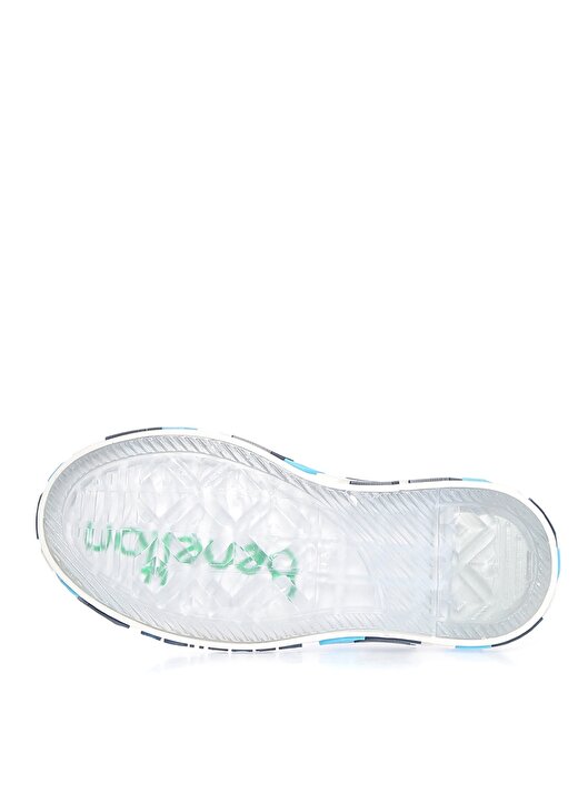 Benetton Beyaz - Lacivert Erkek Çocuk Keten Yürüyüş Ayakkabısı BN-30647 313 3