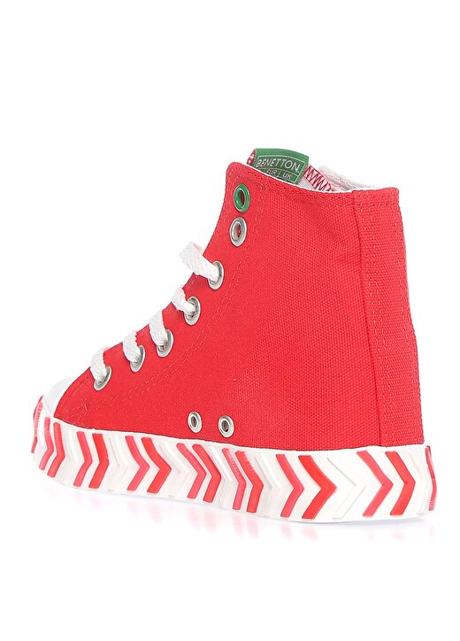 Benetton Kırmızı Kız Çocuk Yürüyüş Ayakkabısı BN-30636 05-Kirmizi 2