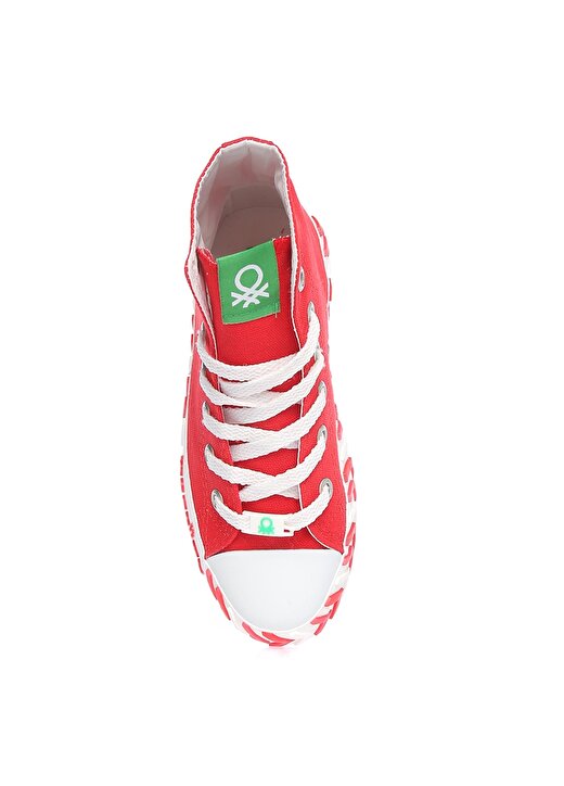 Benetton Kırmızı Kız Çocuk Yürüyüş Ayakkabısı BN-30636 05-Kirmizi 4