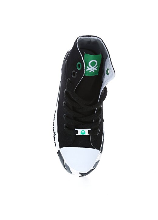 Benetton Siyah Erkek Çocuk Keten Yürüyüş Ayakkabısı BN-30634 01 4