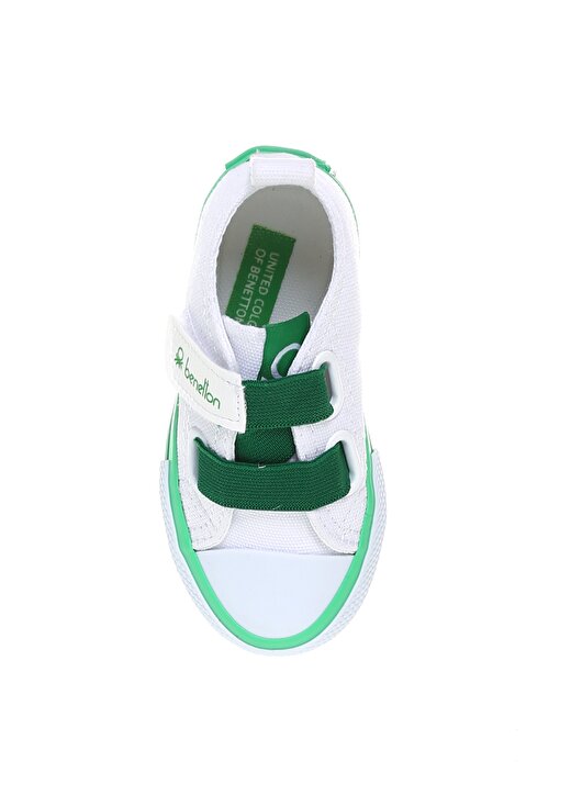 Benetton Beyaz - Yeşil Bebek Yürüyüş Ayakkabısı BN-30648 178-Beyaz-Yesil 4