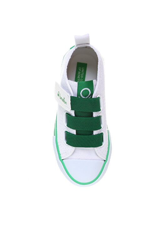 Benetton Beyaz - Yeşil Erkek Çocuk Yürüyüş Ayakkabısı BN-30649 178-Beyaz-Yesil 4