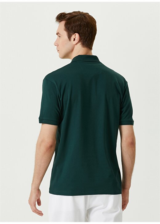 Network Polo Yaka Düz Yeşil Erkek Polo T-Shirt 1082065 4