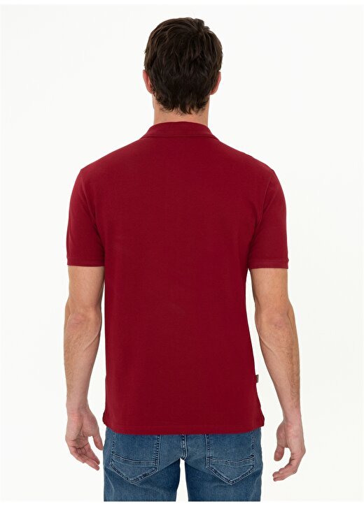 Pierre Cardin Polo Yaka Düz Kırmızı Erkek Polo T-Shirt EARTH 4