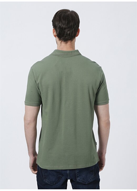 Pierre Cardin Polo Yaka Düz Yeşil Erkek Polo T-Shirt EARTH-R 4