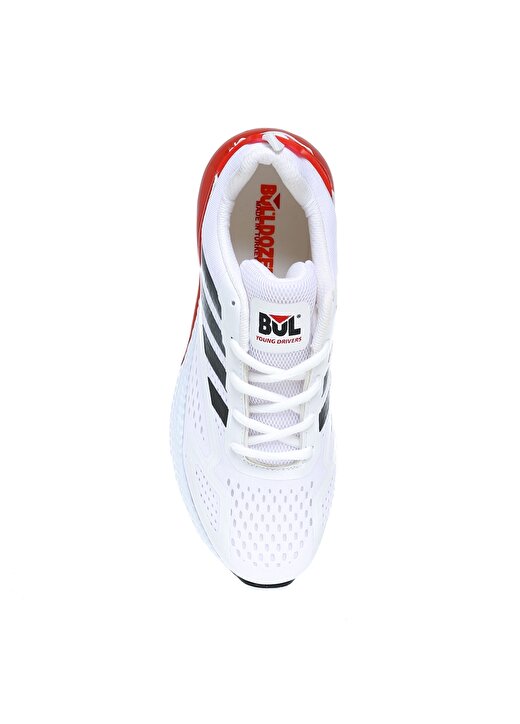 Bulldozer Beyaz - Kırmızı Erkek Sneaker BUL-221401 4