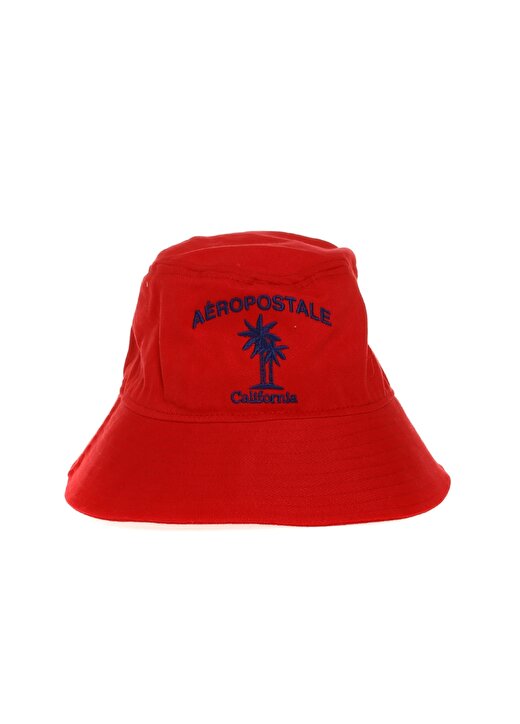 Aeropostale Kırmızı Bucket Şapka 22KP-03 1