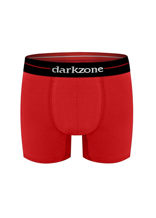 Darkzone DZNVD1103 Düz Kırmızı - Lacivert Erkek Boxer 3