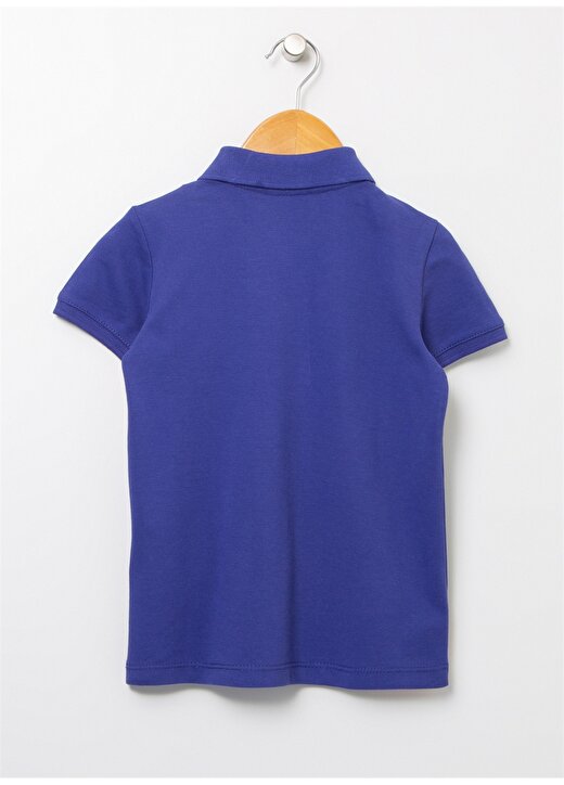 U.S. Polo Assn. Baskılı Mavi Erkek Çocuk Polo T-Shirt CABELKIDS 2