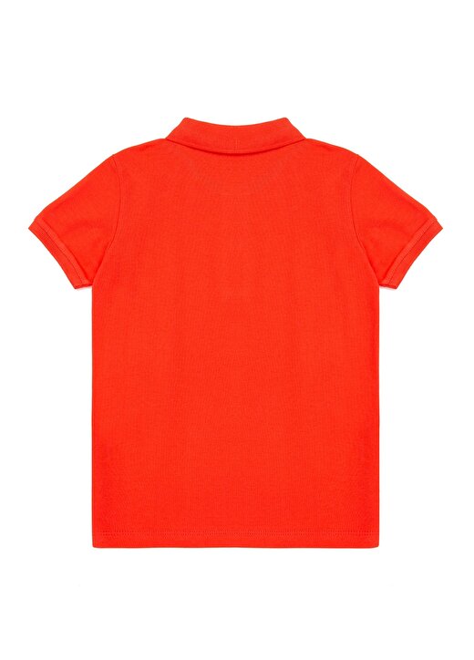 U.S. Polo Assn. Düz Kırmızı Erkek Çocuk Polo T-Shirt TP01IY022 -KIDS 2