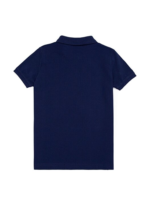 U.S. Polo Assn. Düz Lacivert Erkek Çocuk Polo T-Shirt TP01IY022 -KIDS 2