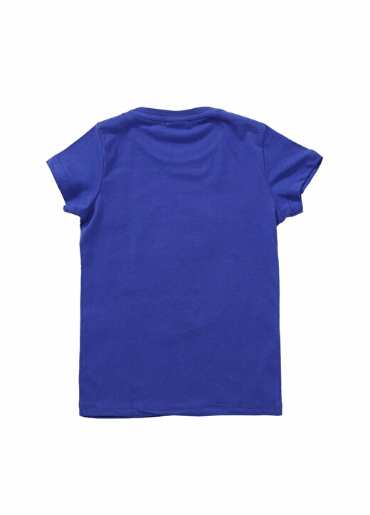 U.S. Polo Assn. Baskılı Mavi Erkek Çocuk T-Shirt PEKINKIDS VR212 2