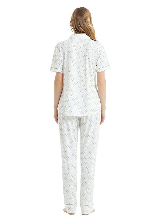 Blackspade 50771 Lastikli Çok Renkli Kadın Pijama Takımı 3